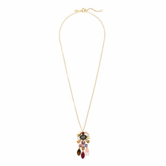 J. Crew Crystal Chandelier Pendant Necklace | Gorgeous | Color: Multi - Picture 2 of 5